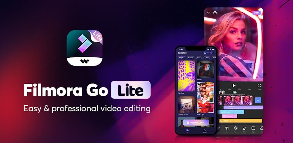 FilmoraGo Lite screenshot 1
