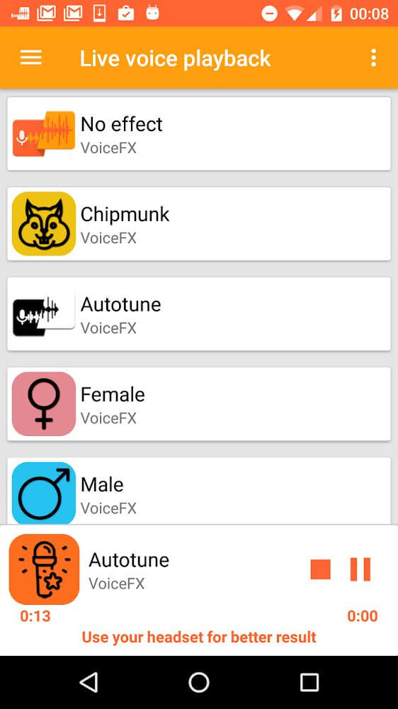 VoiceFX screenshot 6