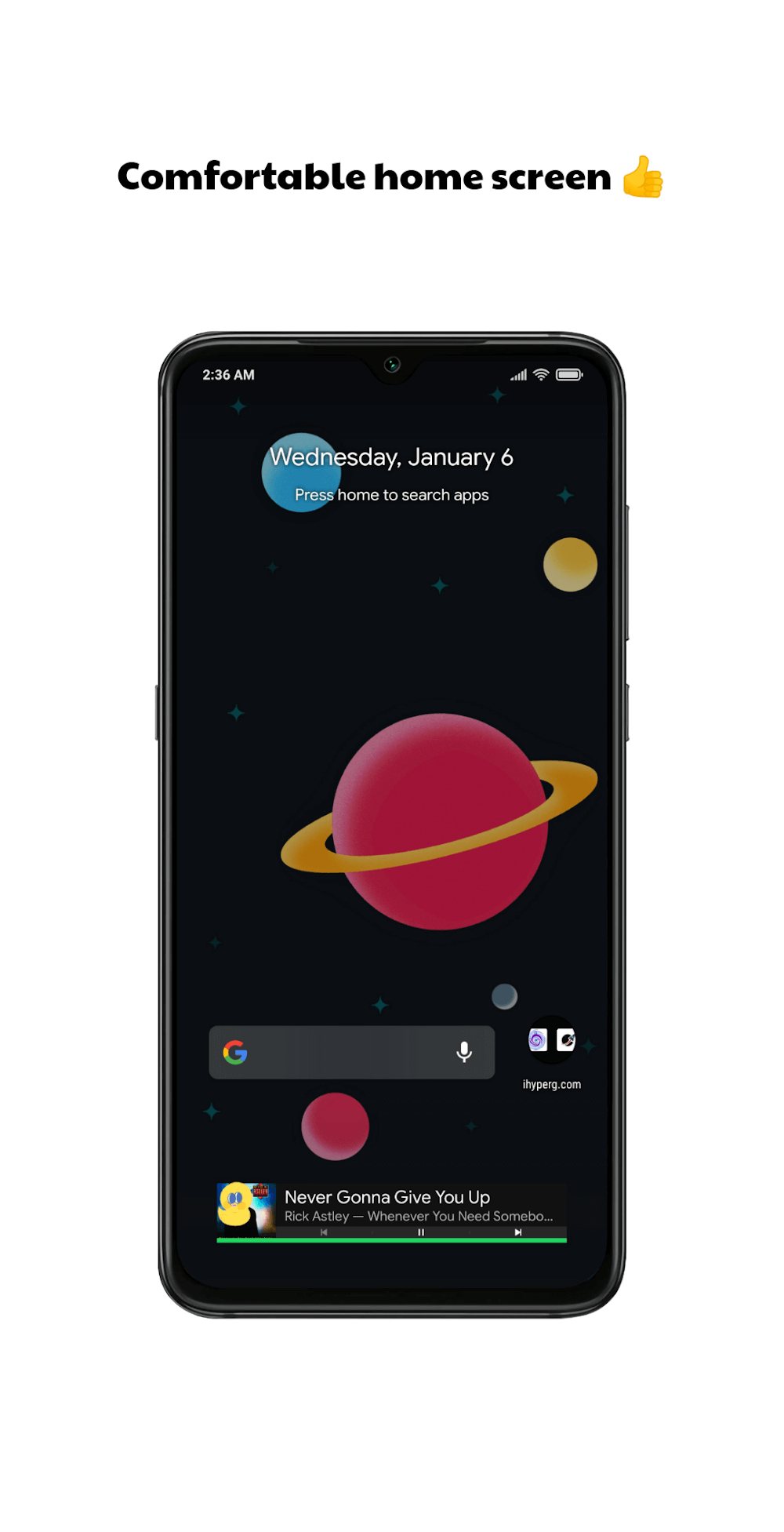 Milky Launcher Pro screenshot 2