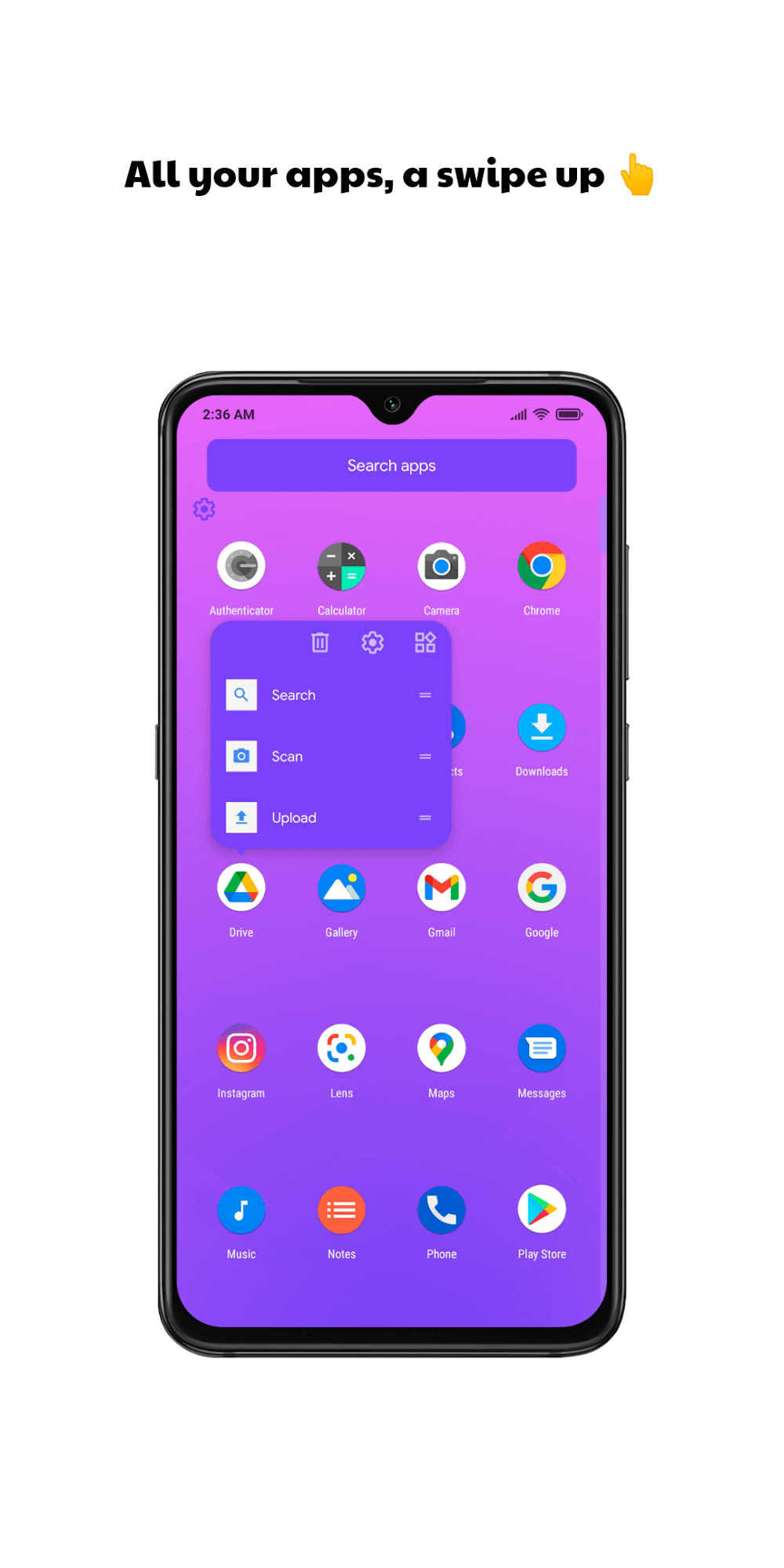 Milky Launcher Pro screenshot 3