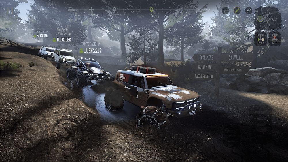 Mudness Offroad Car Simulator screenshot 2