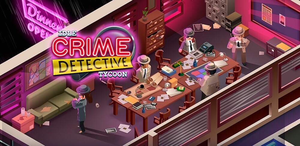 Idle Crime Detective Tycoon screenshot 1