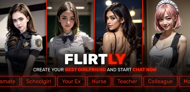 Flirtly: AI Girl & Companion screenshot 2
