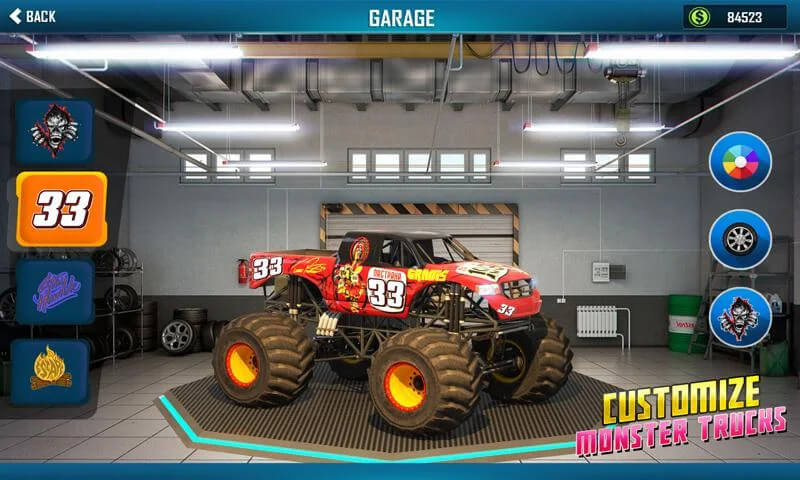 Monster Truck Race Car Game screenshot 5