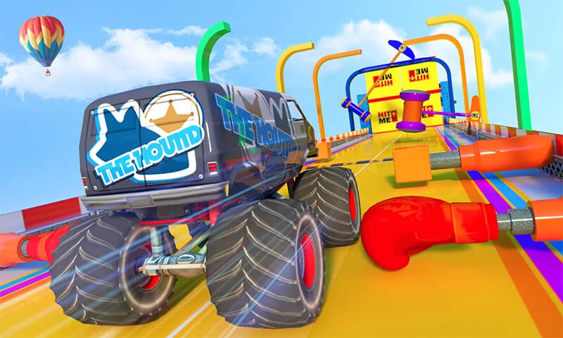 Monster Truck Race Car Game screenshot 3