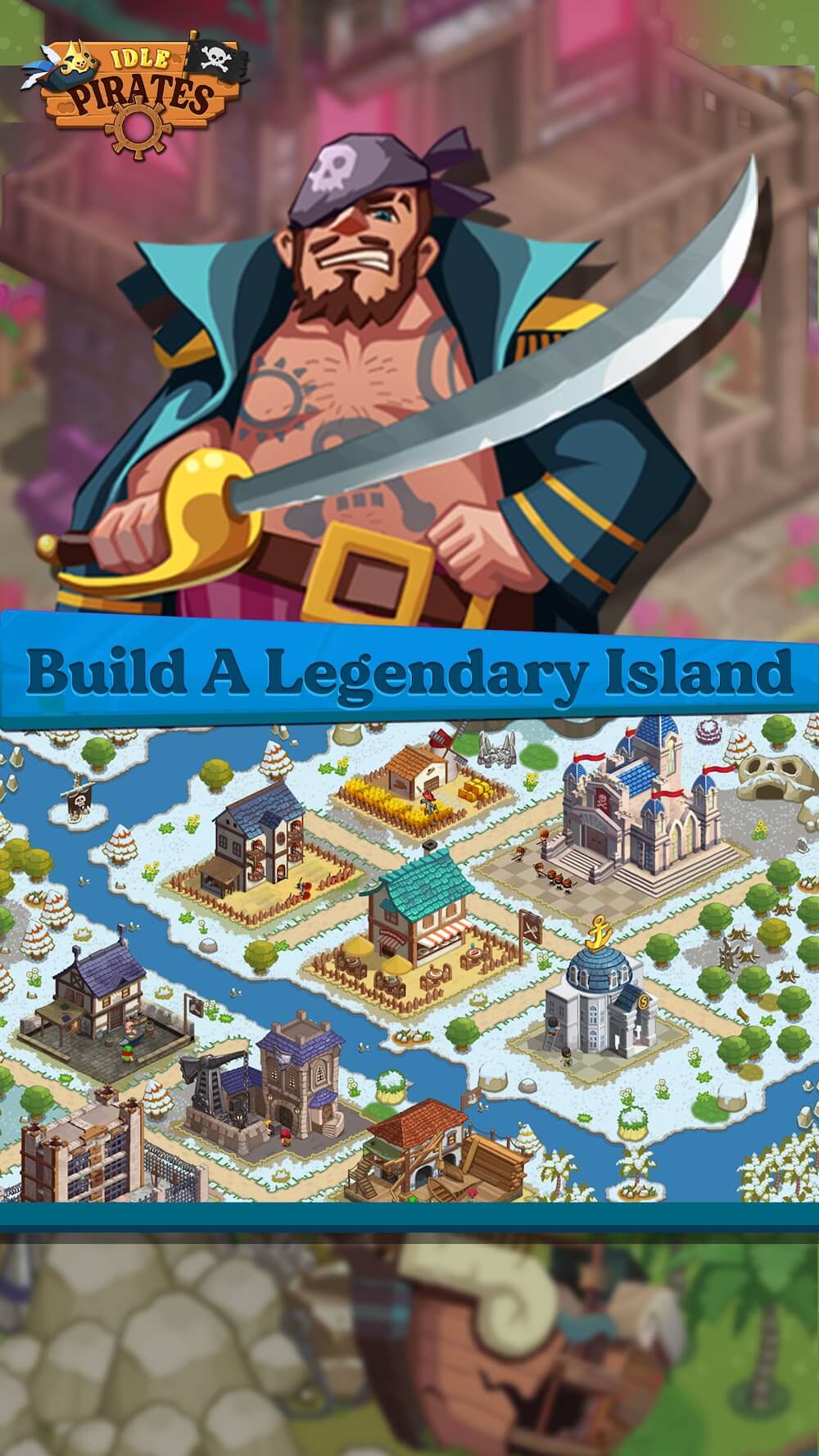 Idle Pirate - Endless Treasure screenshot 2