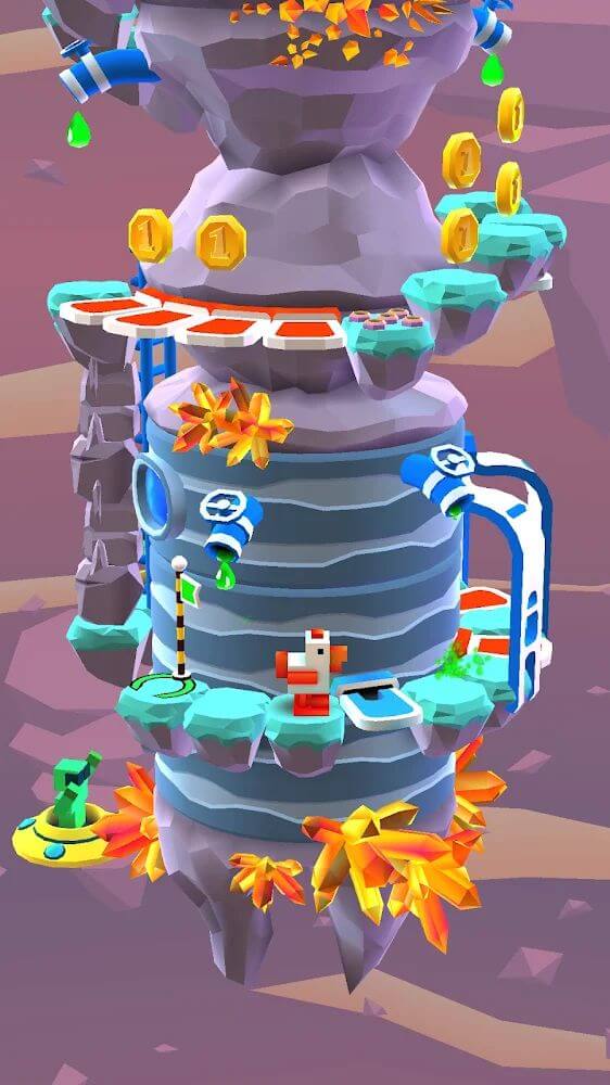 Blocky Castle: Tower Climb screenshot 5