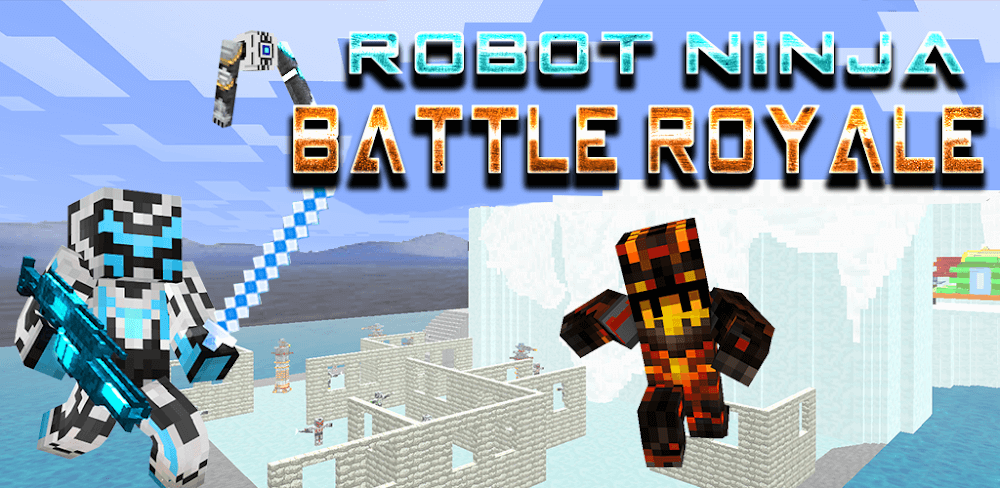 Robot Ninja Battle Royale screenshot 1