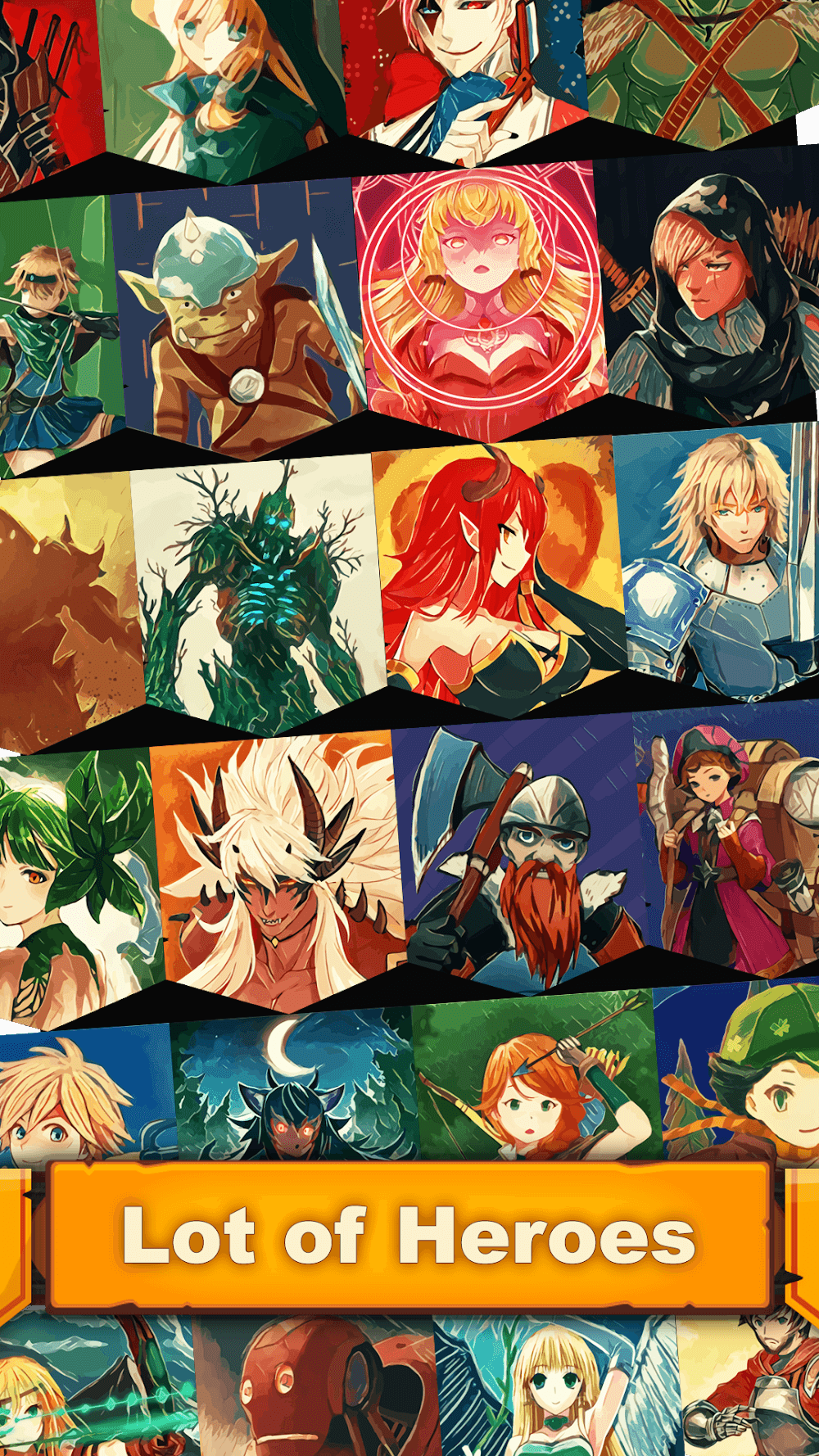 Idle Raids of the Dice Heroes screenshot 3