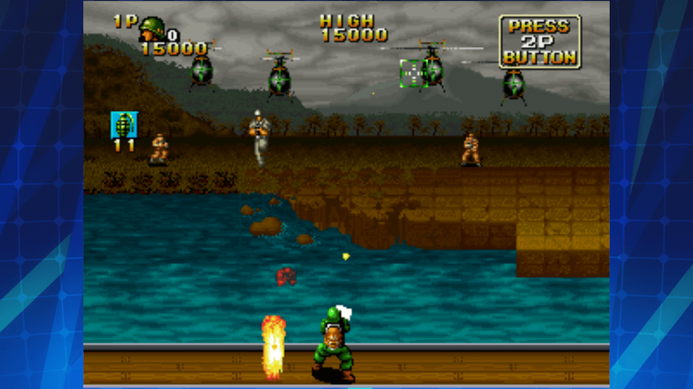 NAM-1975 ACA NEOGEO gameplay screenshot 4