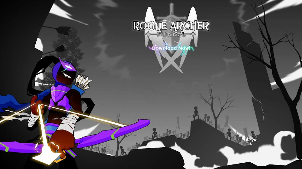 Stickman Fight Archer Survival screenshot 5