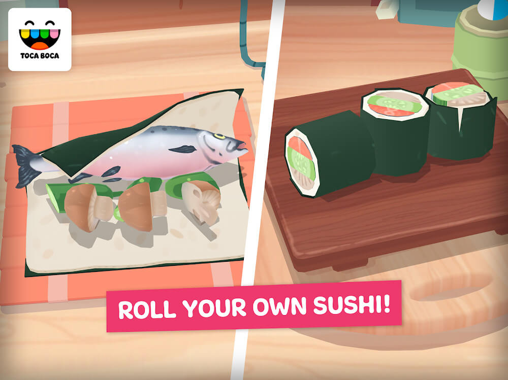 Toca Kitchen Sushi Restaurant screenshot 4