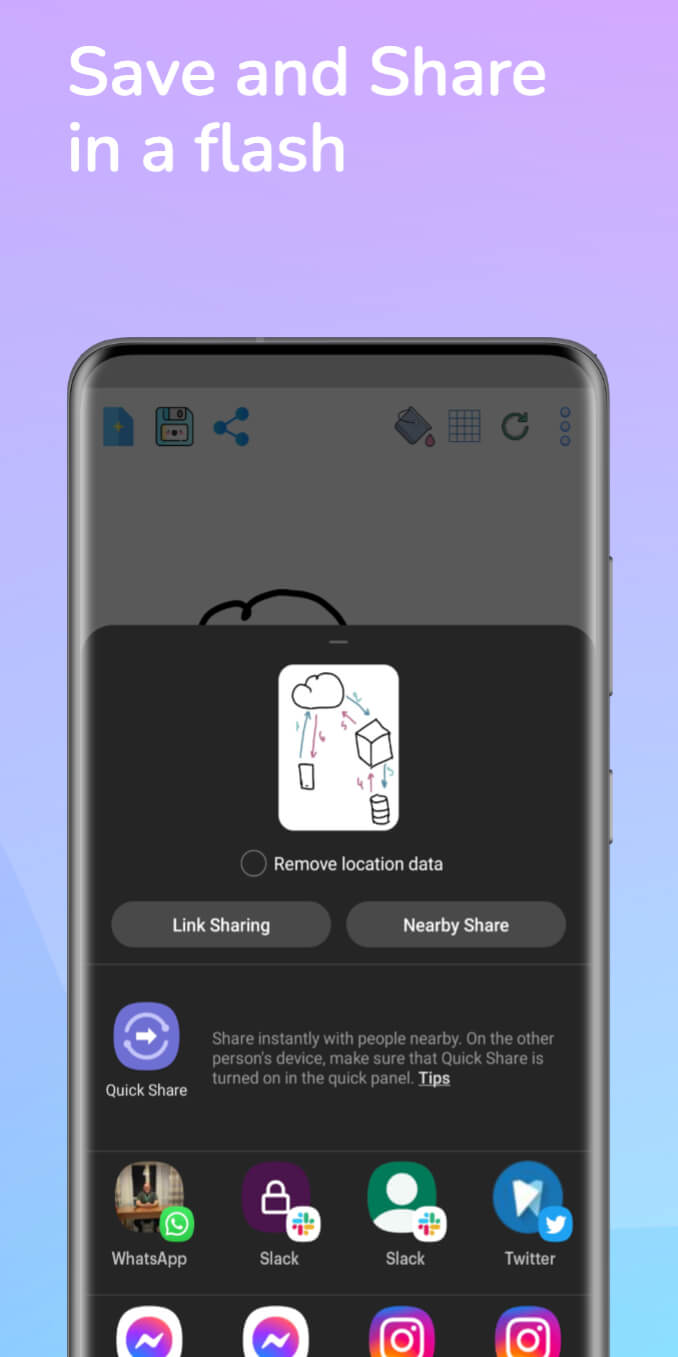 Draw. Paint. Simple Whiteboard screenshot 5