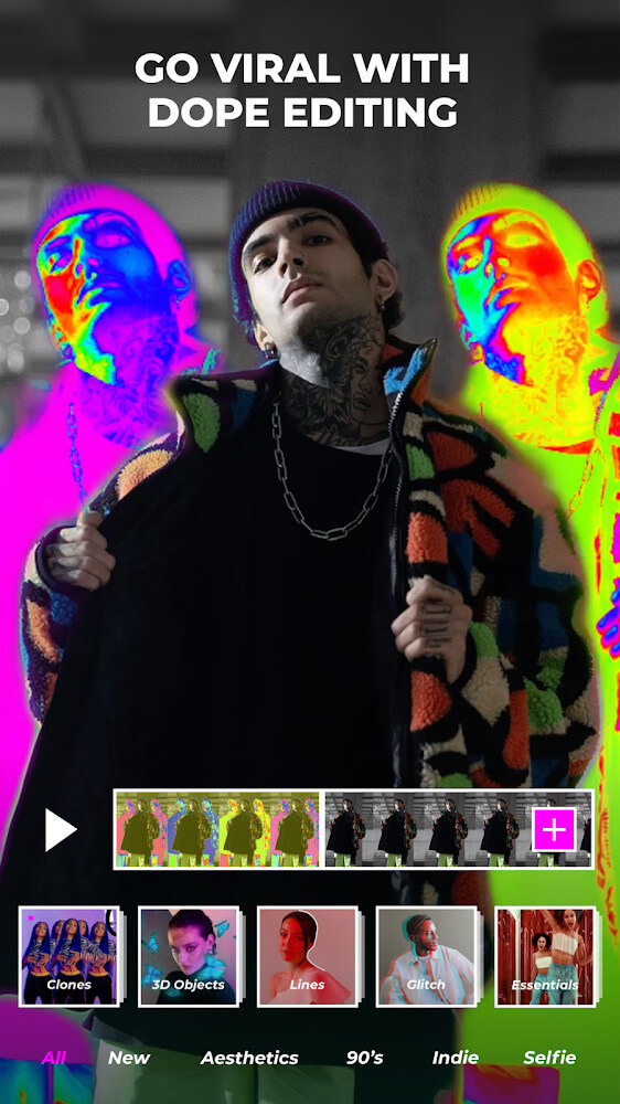 VOCHI Video Effects Editor screenshot 3