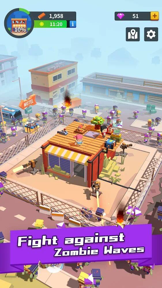 Idle Zombie Shelter screenshot 3