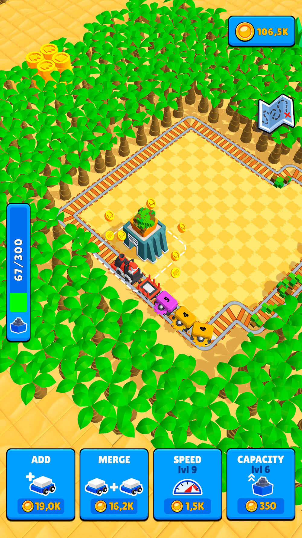 Train Miner: Idle Railway Game screenshot 5