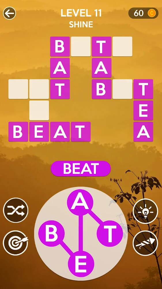 Wordscapes screenshot 2