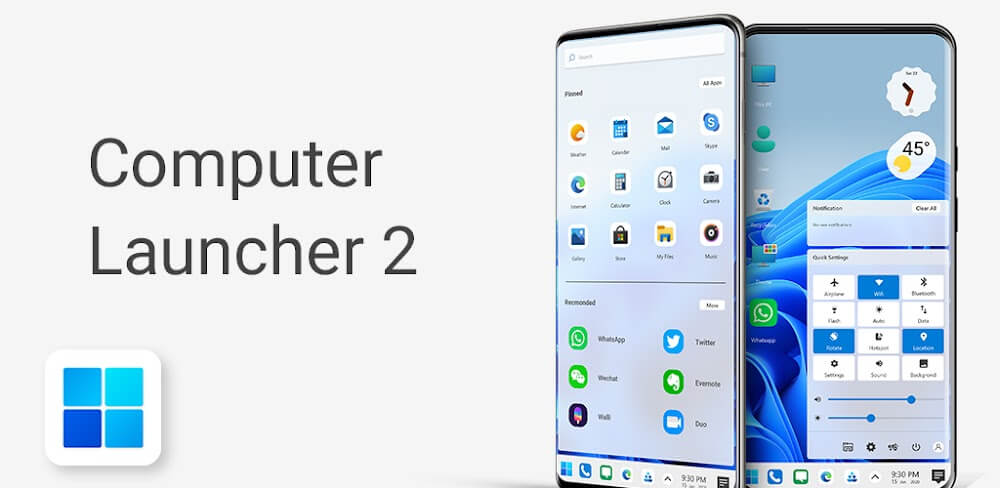 Computer Launcher 2 screenshot 1