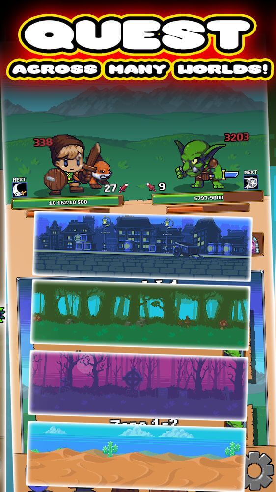 Idle Grindia: Dungeon Quest screenshot 5