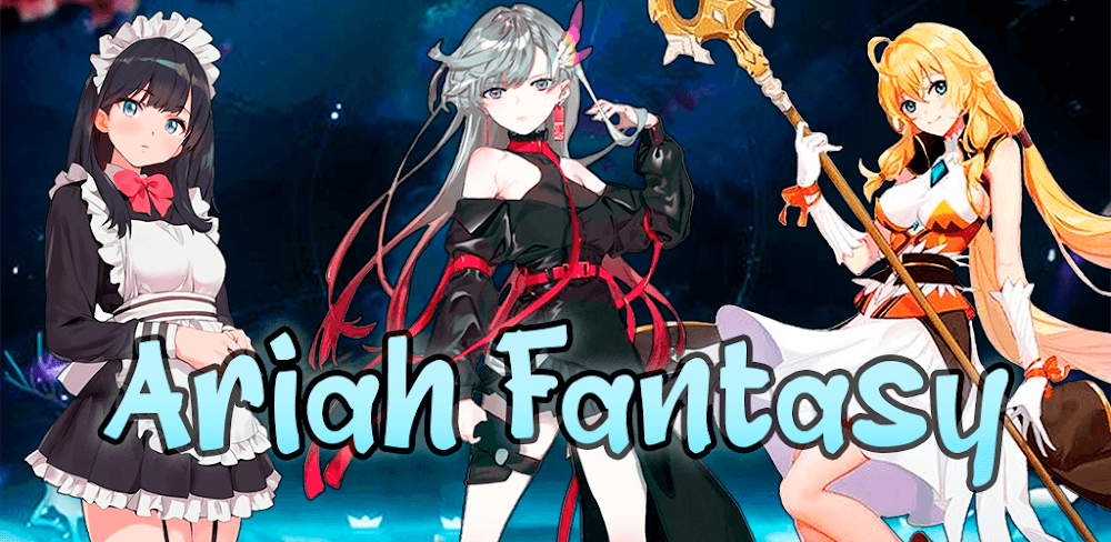 Ariah Fantasy RPG Waifu Gacha gameplay screenshot 1