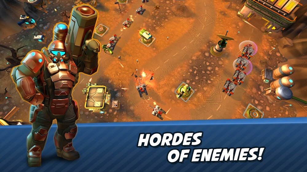 Tower Defense Generals TD screenshot 2