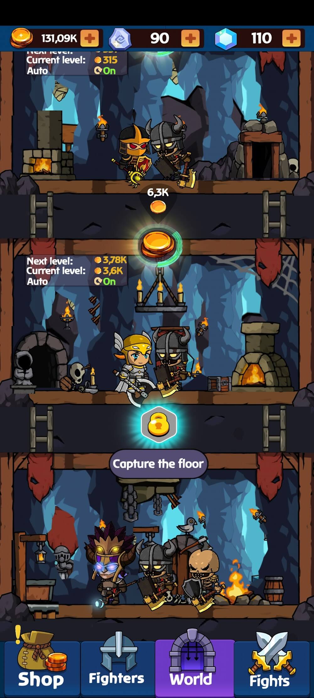 Idle Underworld screenshot 2