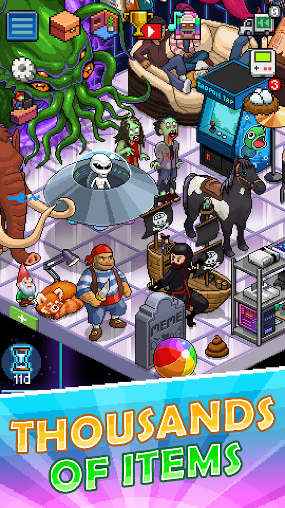 Fourth screenshot of PewDiePie's Tuber Simulator