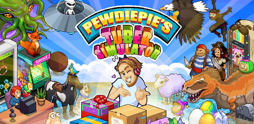 Second screenshot of PewDiePie's Tuber Simulator