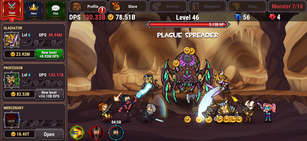 Taptic Heroes screenshot 5
