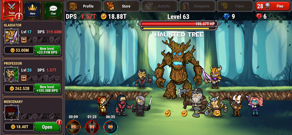Taptic Heroes screenshot 2