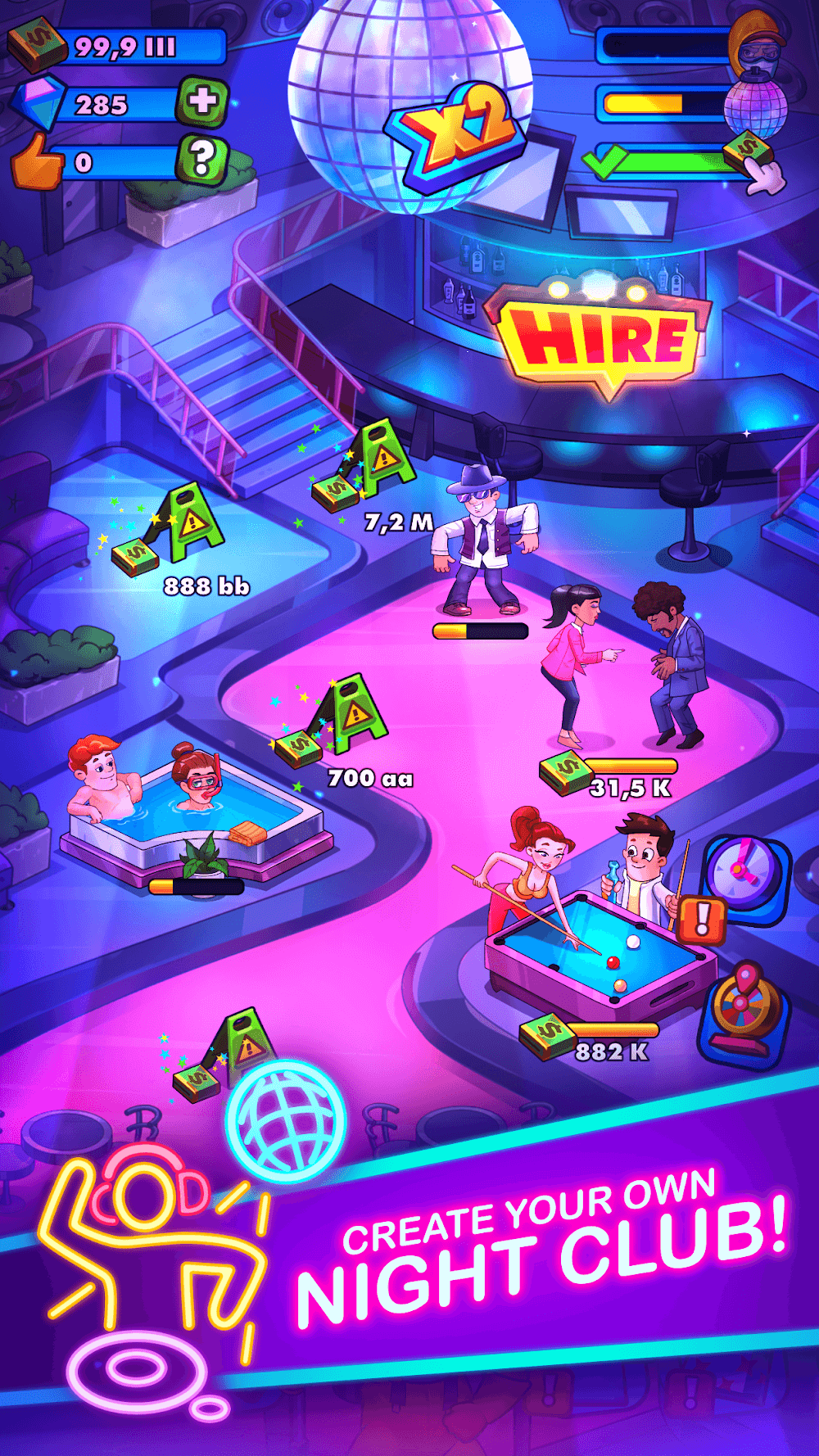 Party Clicker gameplay screenshot 2