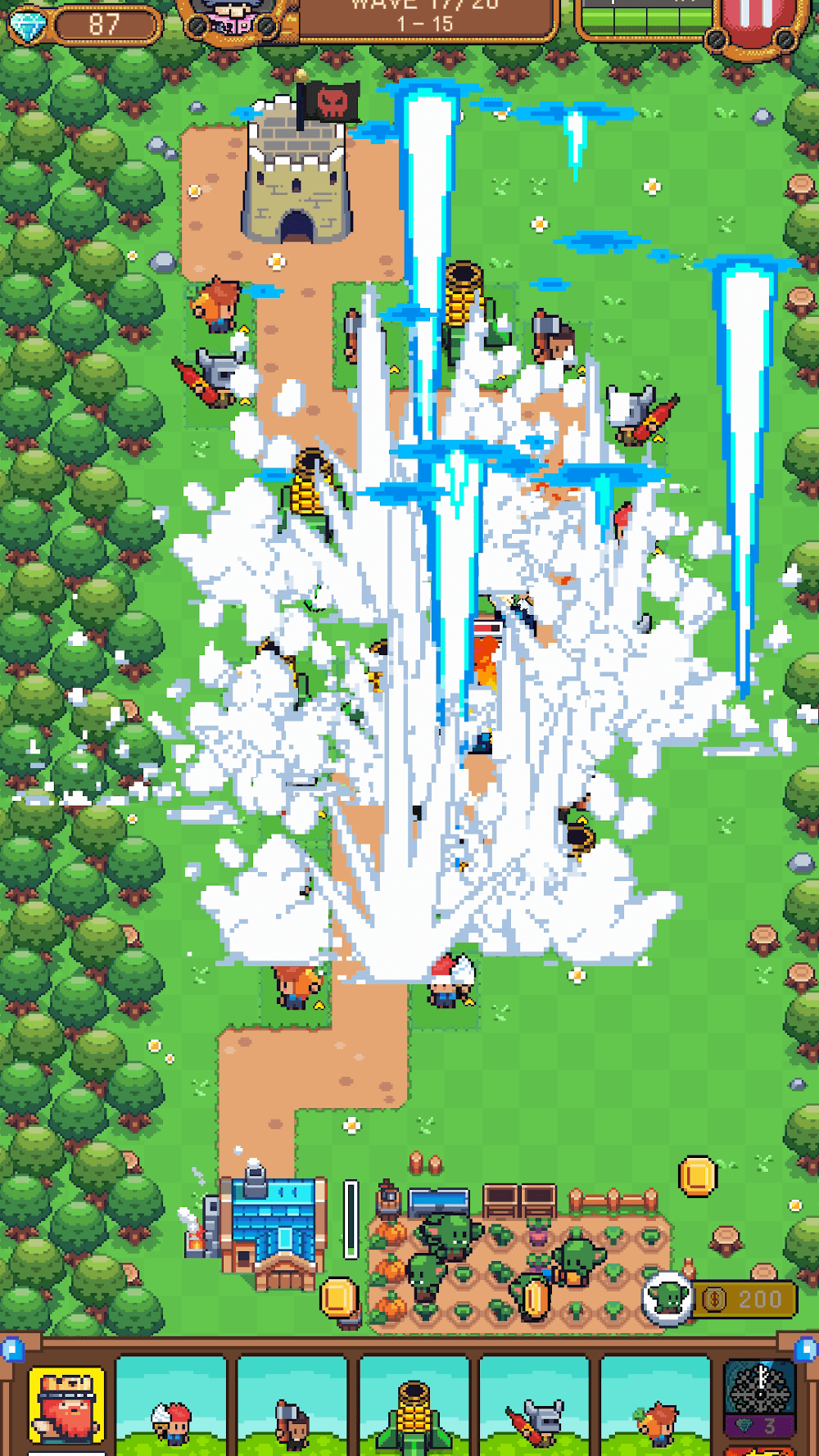 Garden Defense Zombies Wipeout screenshot 7