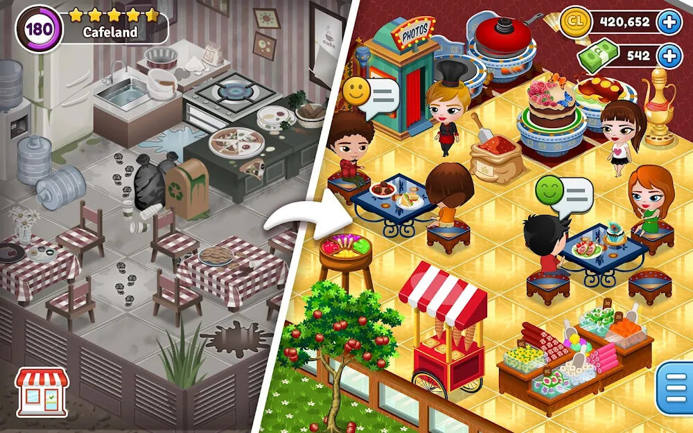 Cafeland - World Kitchen screenshot 2
