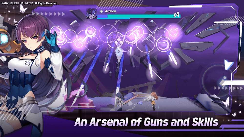 Girl Cafe Gun screenshot 2