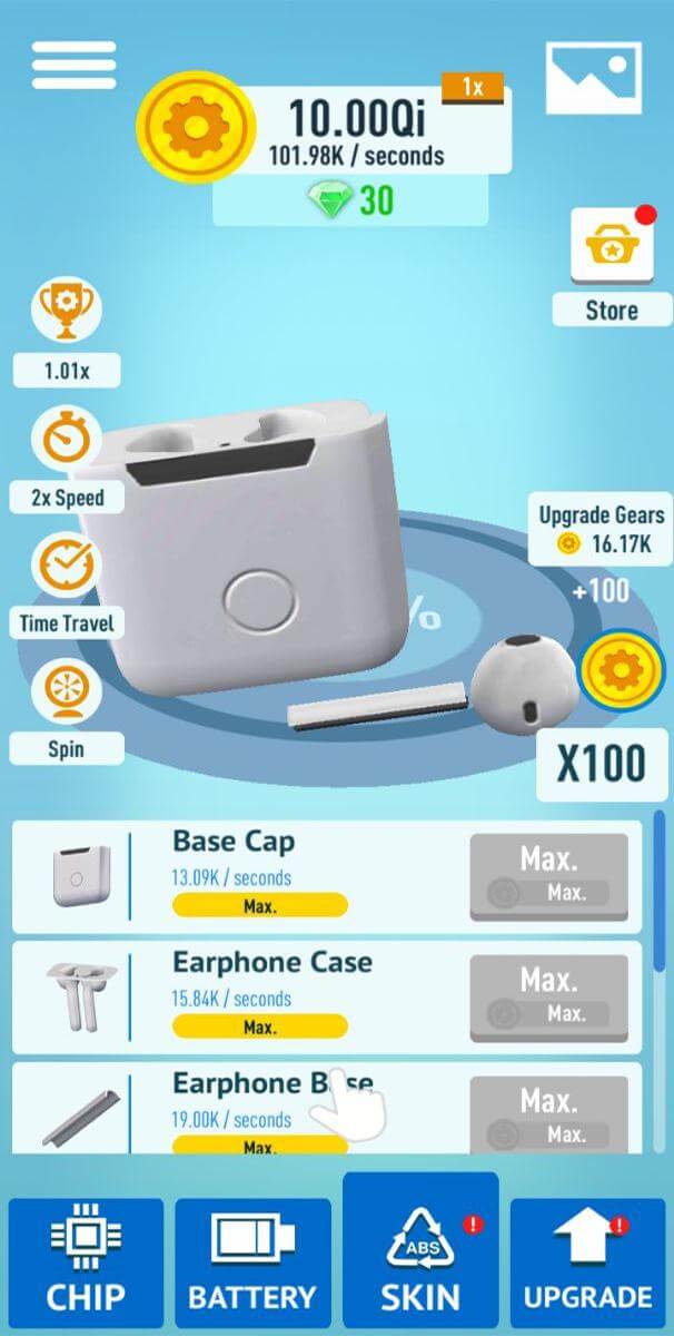 Sixth screenshot of Idle Gadgets