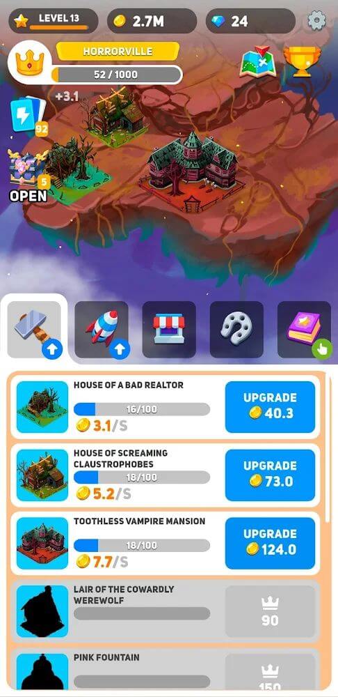 Idleville: Idle Tycoon screenshot 5