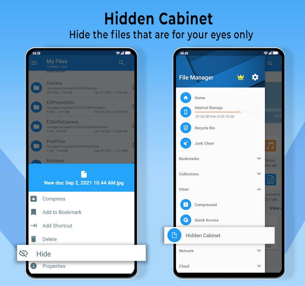 ESx File Manager & Explorer screenshot 4