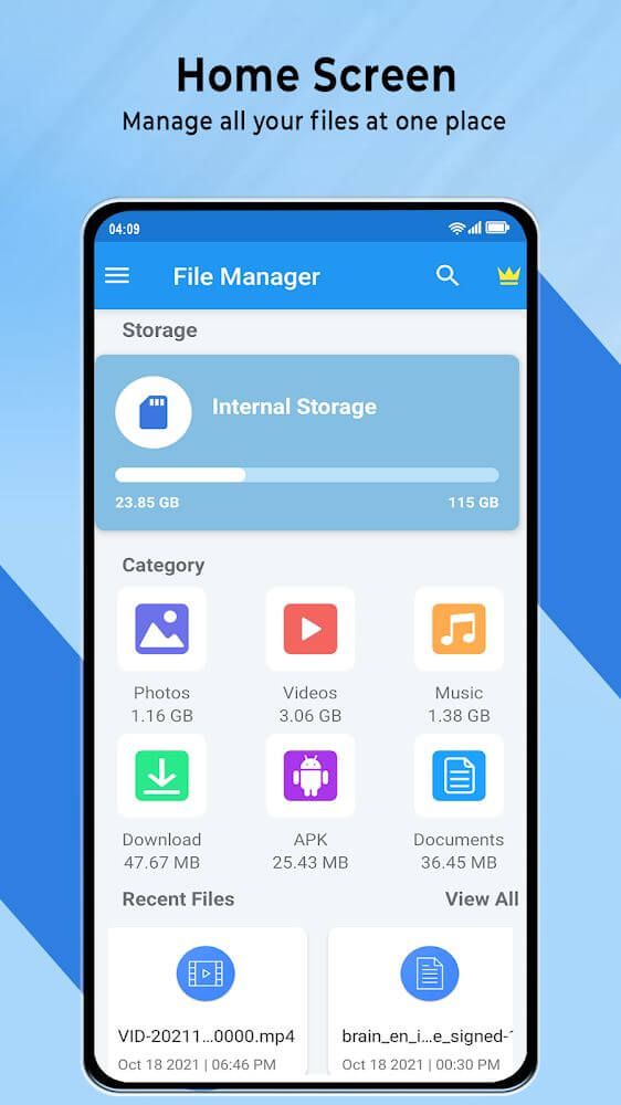 ESx File Manager & Explorer screenshot 2