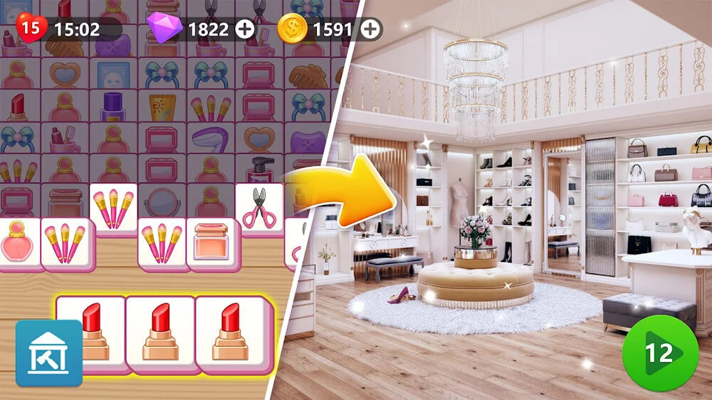 Makeover Master: Zen Match screenshot 4
