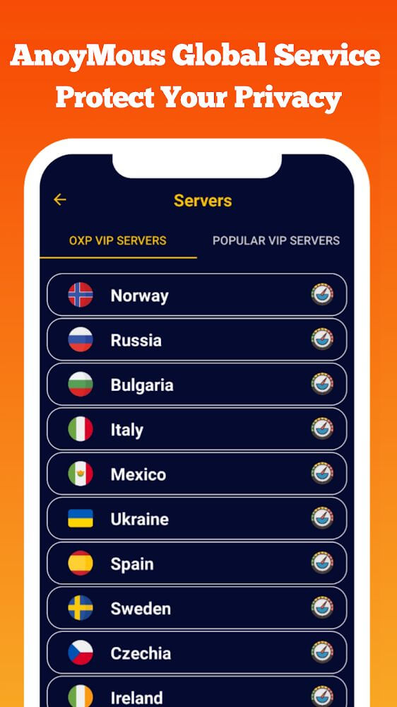 OXP VPN screenshot 4