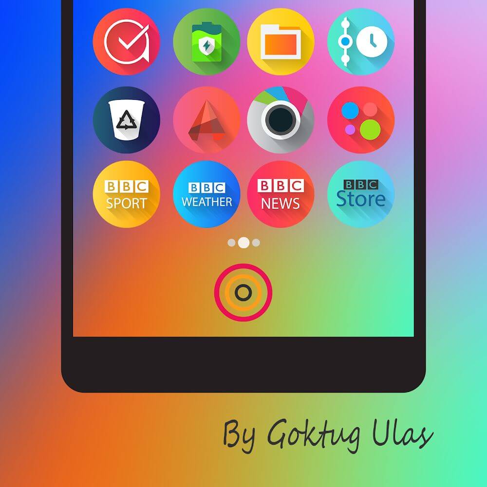 Graby Spin - Icon Pack screenshot 5