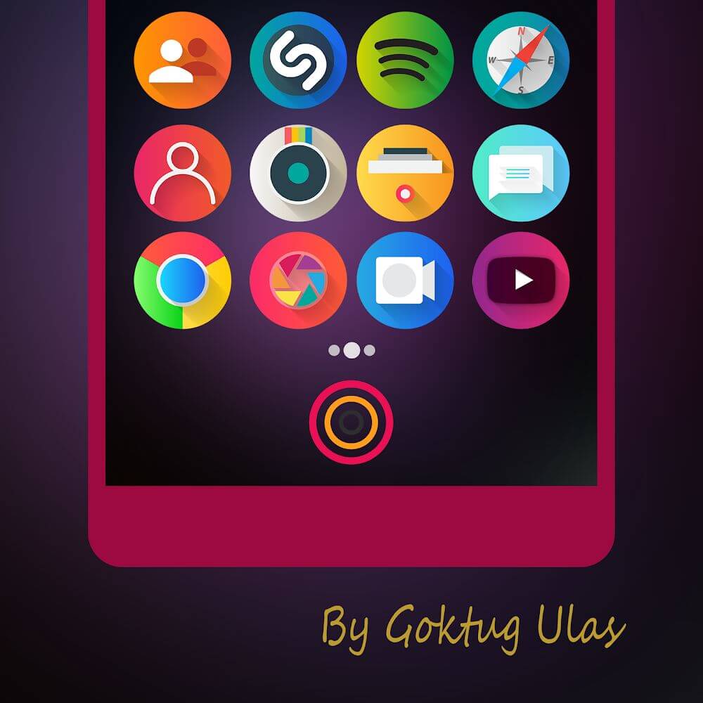 Graby Spin - Icon Pack screenshot 2