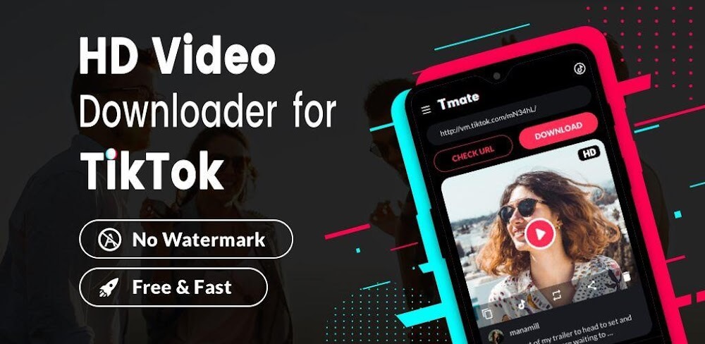 Tmate - TikTok Downloader screenshot 1