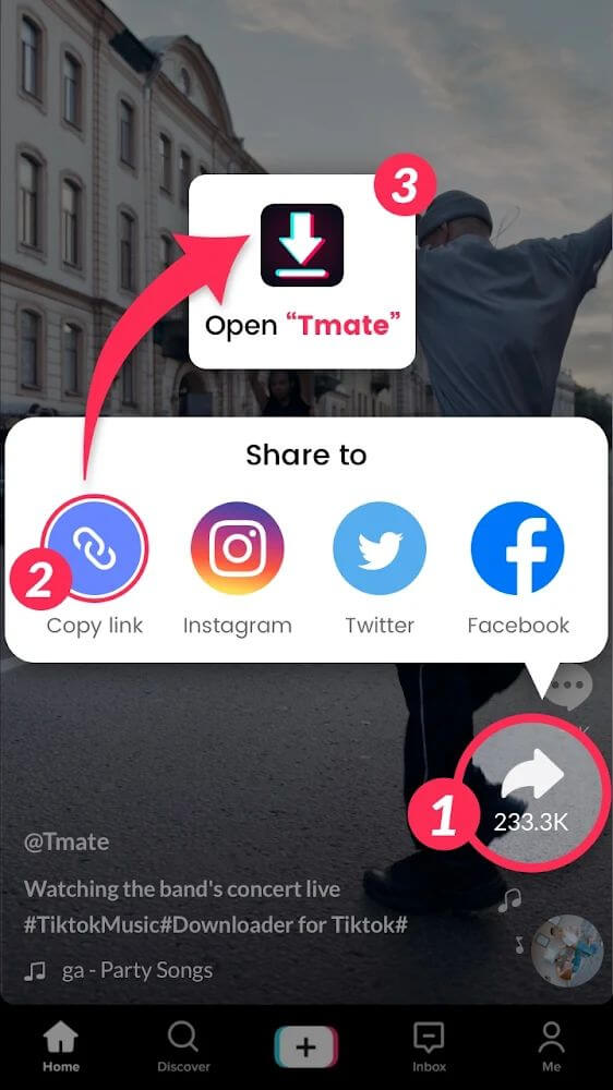 Tmate - TikTok Downloader screenshot 2