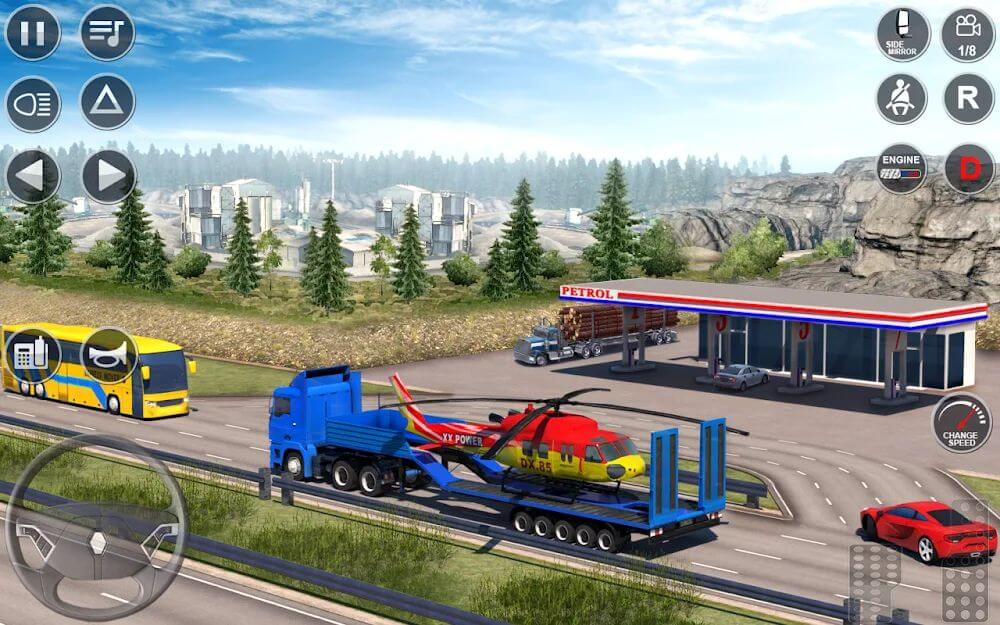 Euro Truck Driving Sim 3D screenshot 6