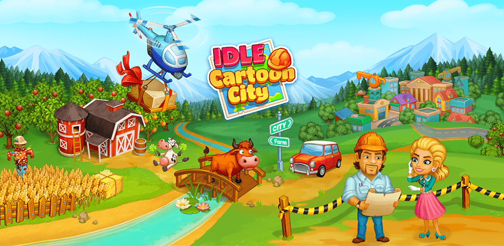 Idle Cartoon City screenshot 1