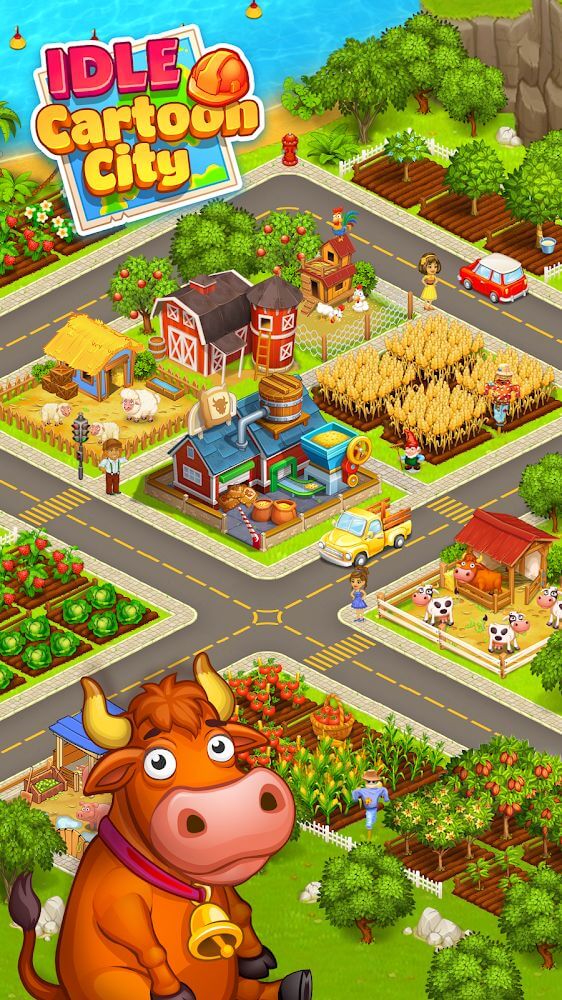Idle Cartoon City screenshot 4