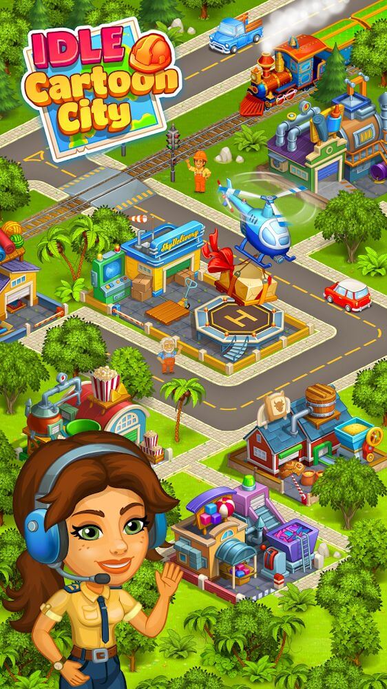 Idle Cartoon City screenshot 3
