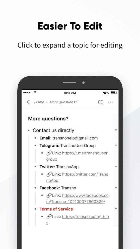Transno screenshot 6