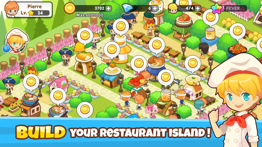 Restaurant Paradise: Sim Builder screenshot 2